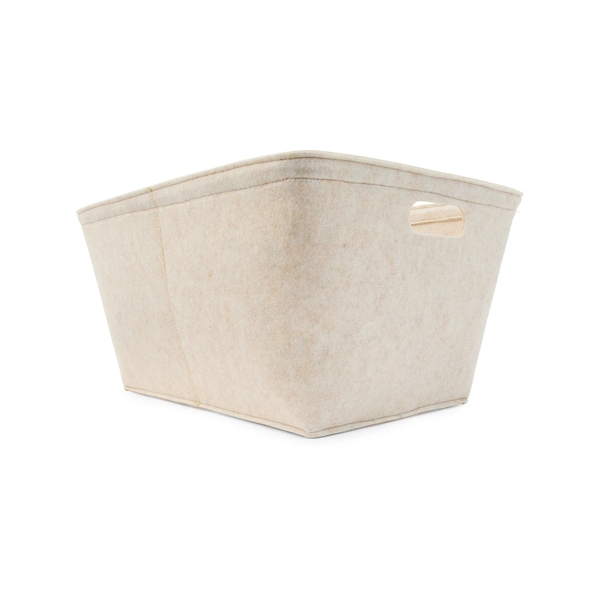 5 Felt Tub - Medium, Beige, 5 of 10