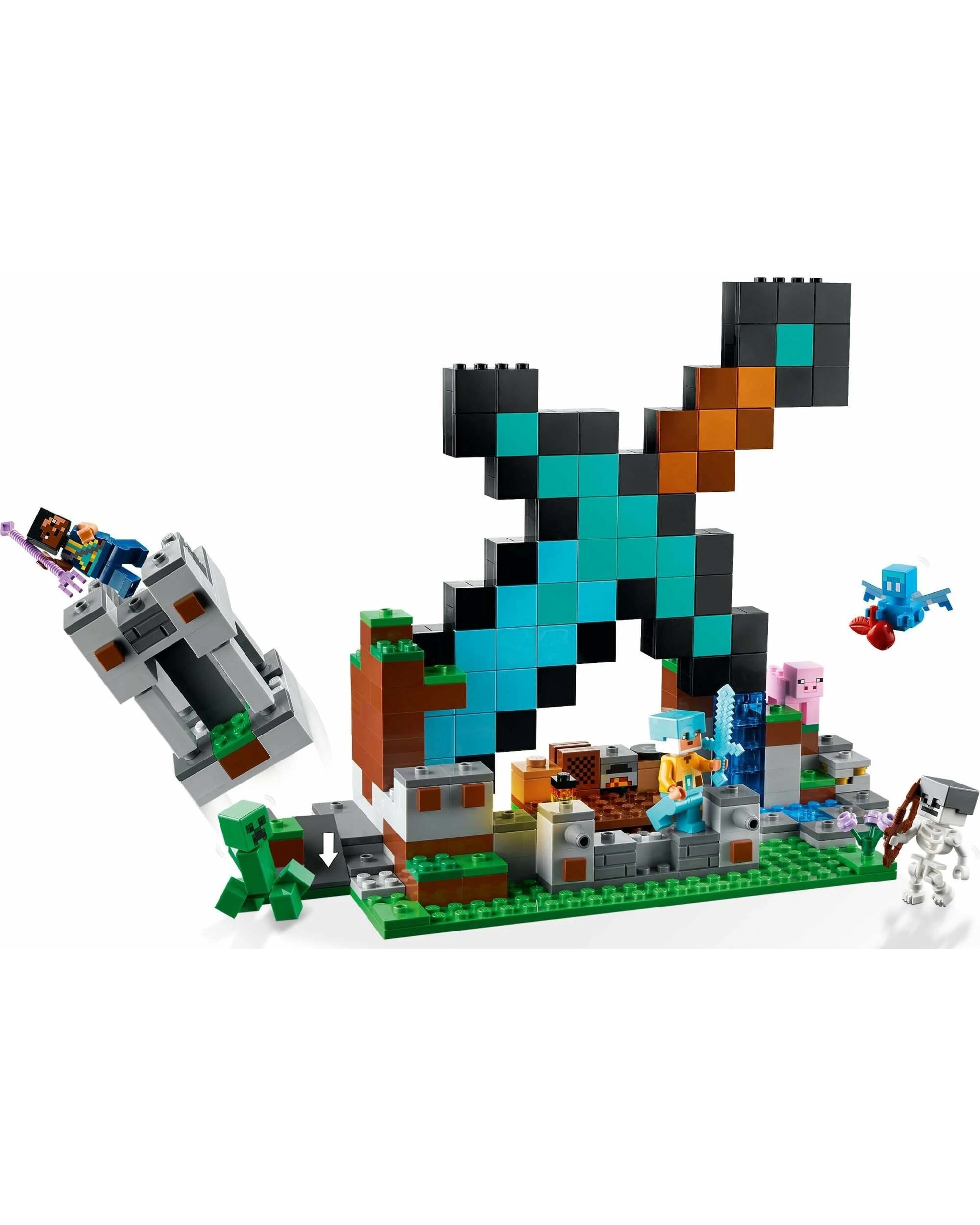 2 LEGO Minecraft Series 21244 The Sword Outpost, 2 of 5