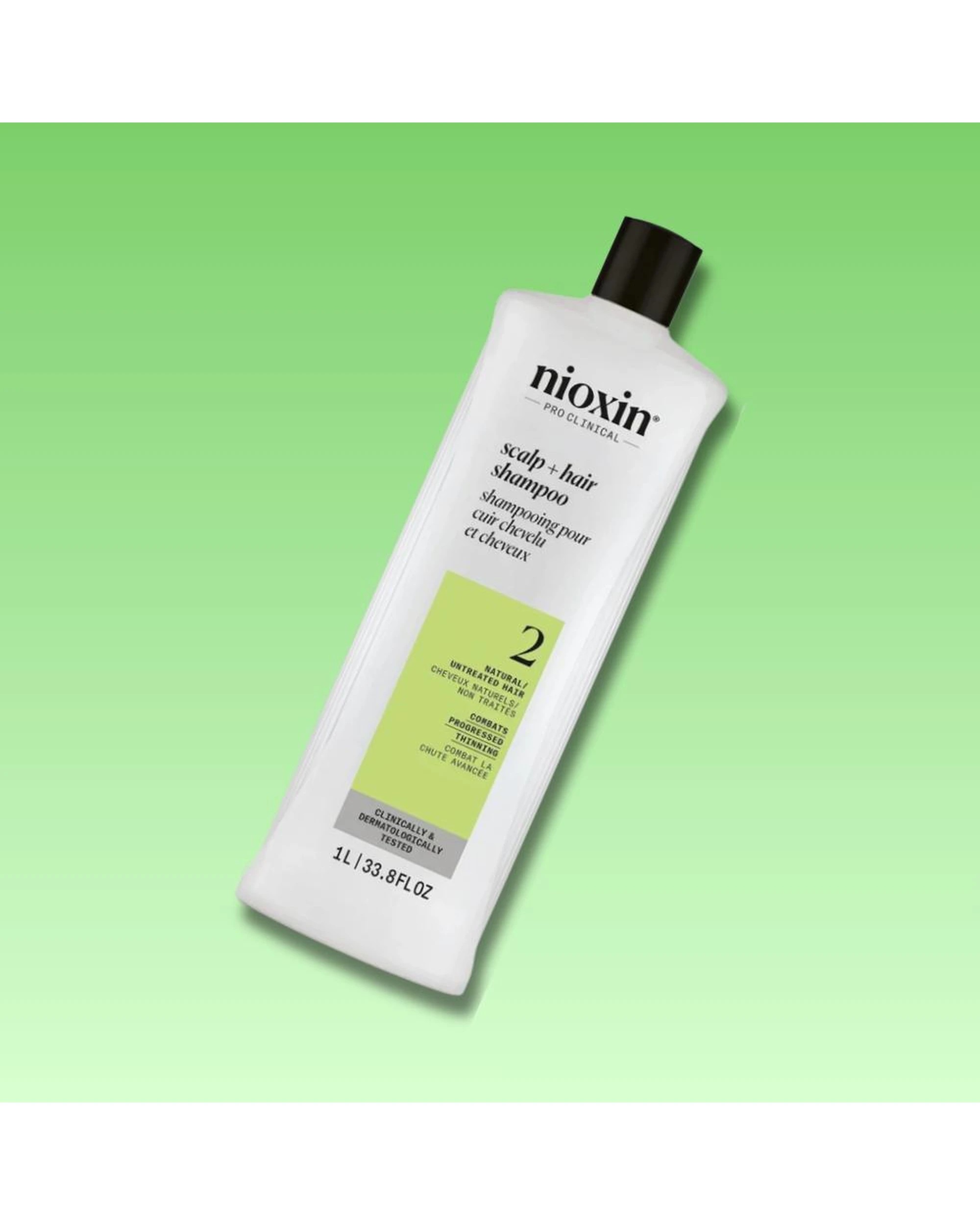 2 Nioxin System 2 Scalp + Hair Shampoo 1 Litre (1000mL), 2 of 2