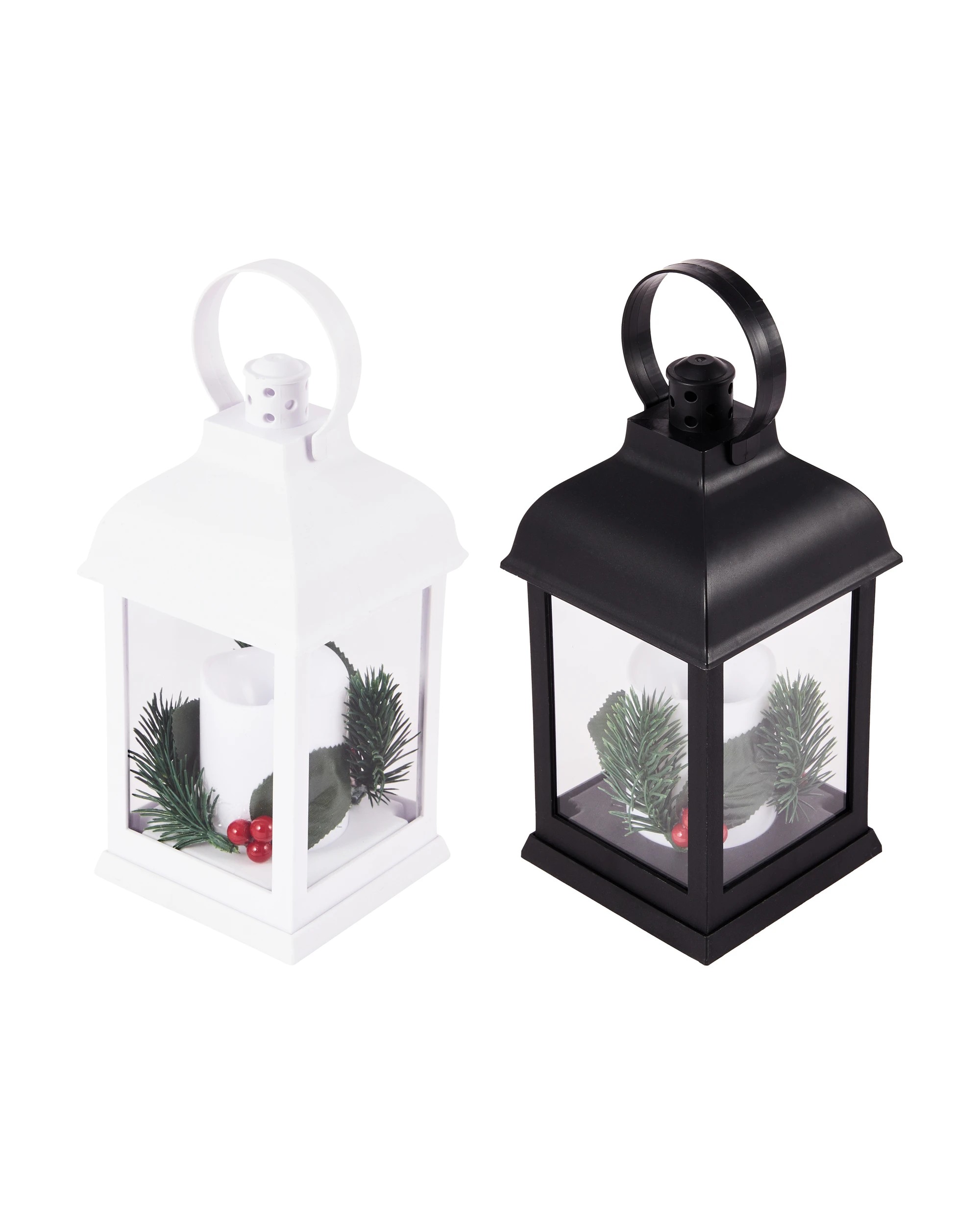 3 Battery Operated LED Light Up Candle Lantern - Assorted, 3 of 5
