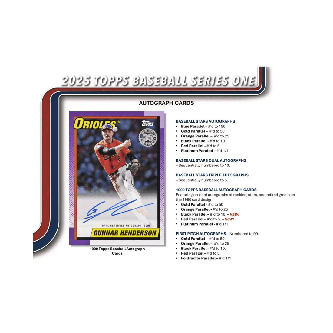10 Topps 2025 MLB Series 1 Baseball Super Box, 10 of 10