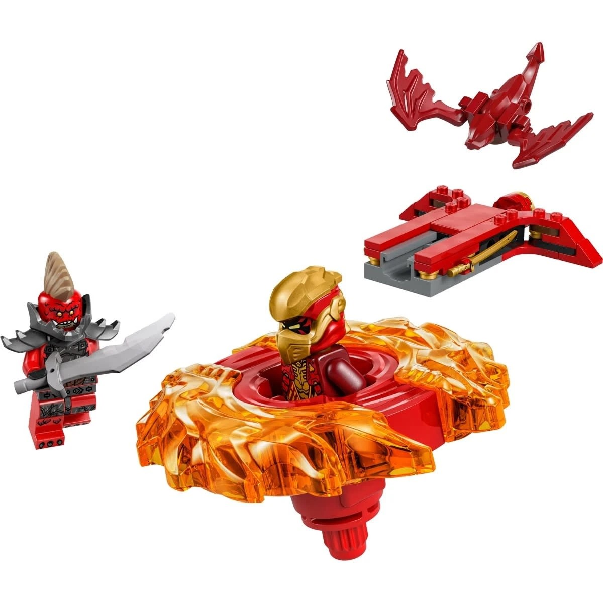 3 LEGO NINJAGO Kai's Dragon Spinjitzu Spinner 71823, 3 of 10