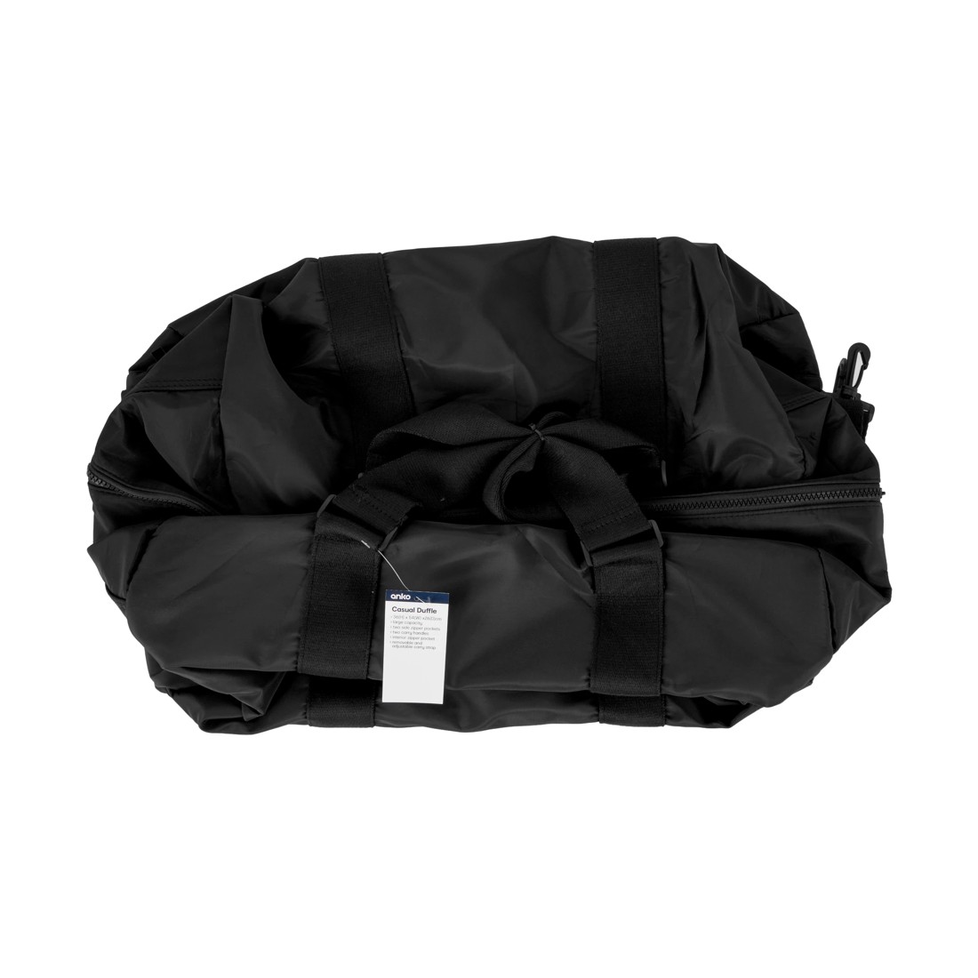 7 Casual Duffle Bag - Black, 7 of 7