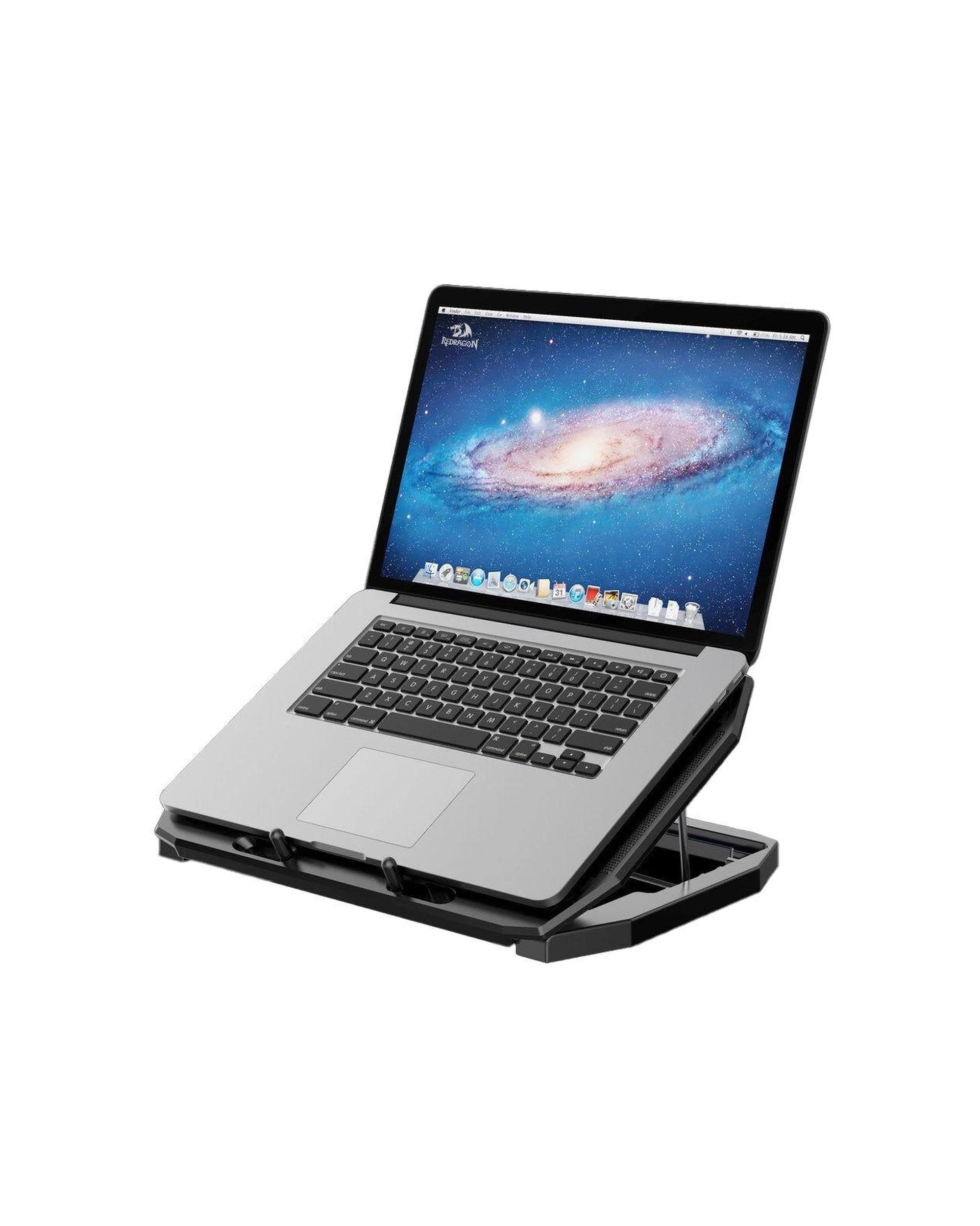 2 Redragon GCP511 Ingrid TripleFan RGB Laptop Cooling Stand - Black, 2 of 4