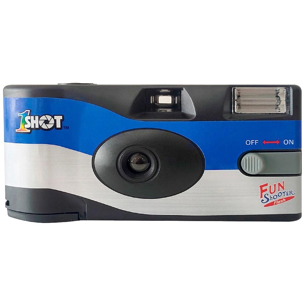 1 One Shot 35mm Disposable Camera with Flash FS72, 1 of 3