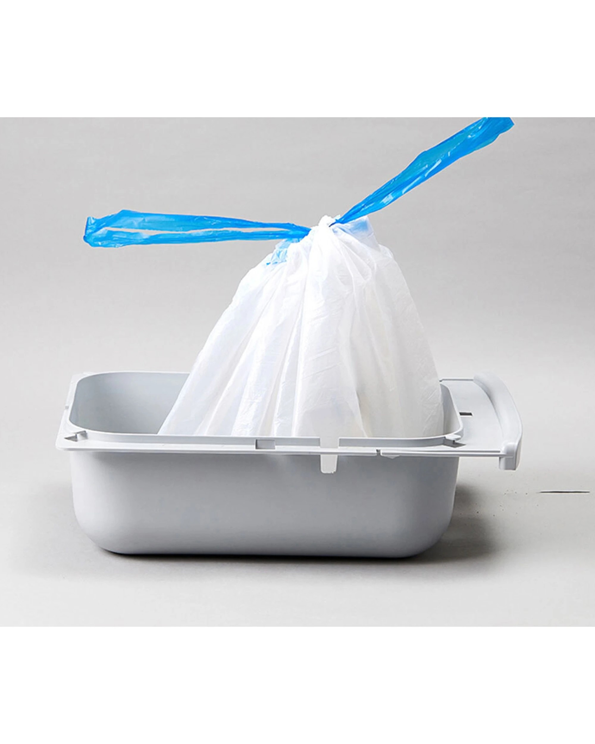 3 Petkit Pura X Waste Bag Replacement Roll 20 Bags Degradable With Buckles - Plain, 3 of 4