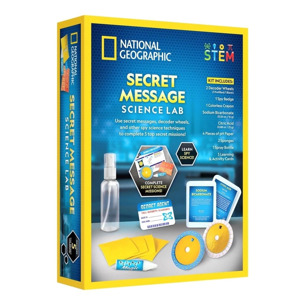 3 National Geographic Secret Message Science Lab Science Kit, 3 of 3