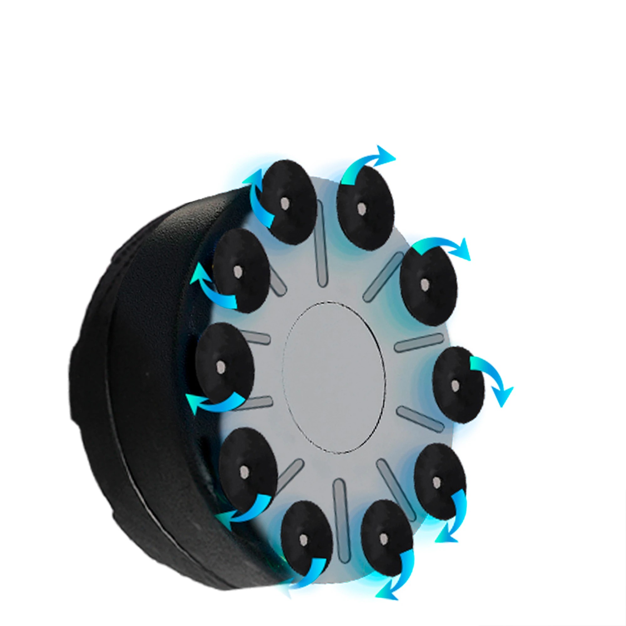 6 Centra 170Cm Freestanding Punching Bag With Kickboxing Bag In Colour - Black, 6 of 6