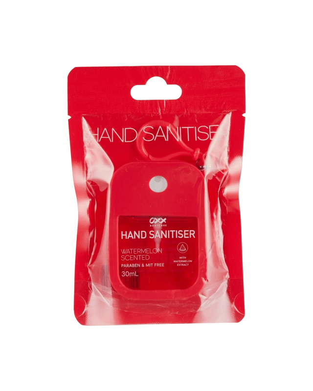 OXX Bodycare Hand Sanitiser 30ml - Watermelon Sce