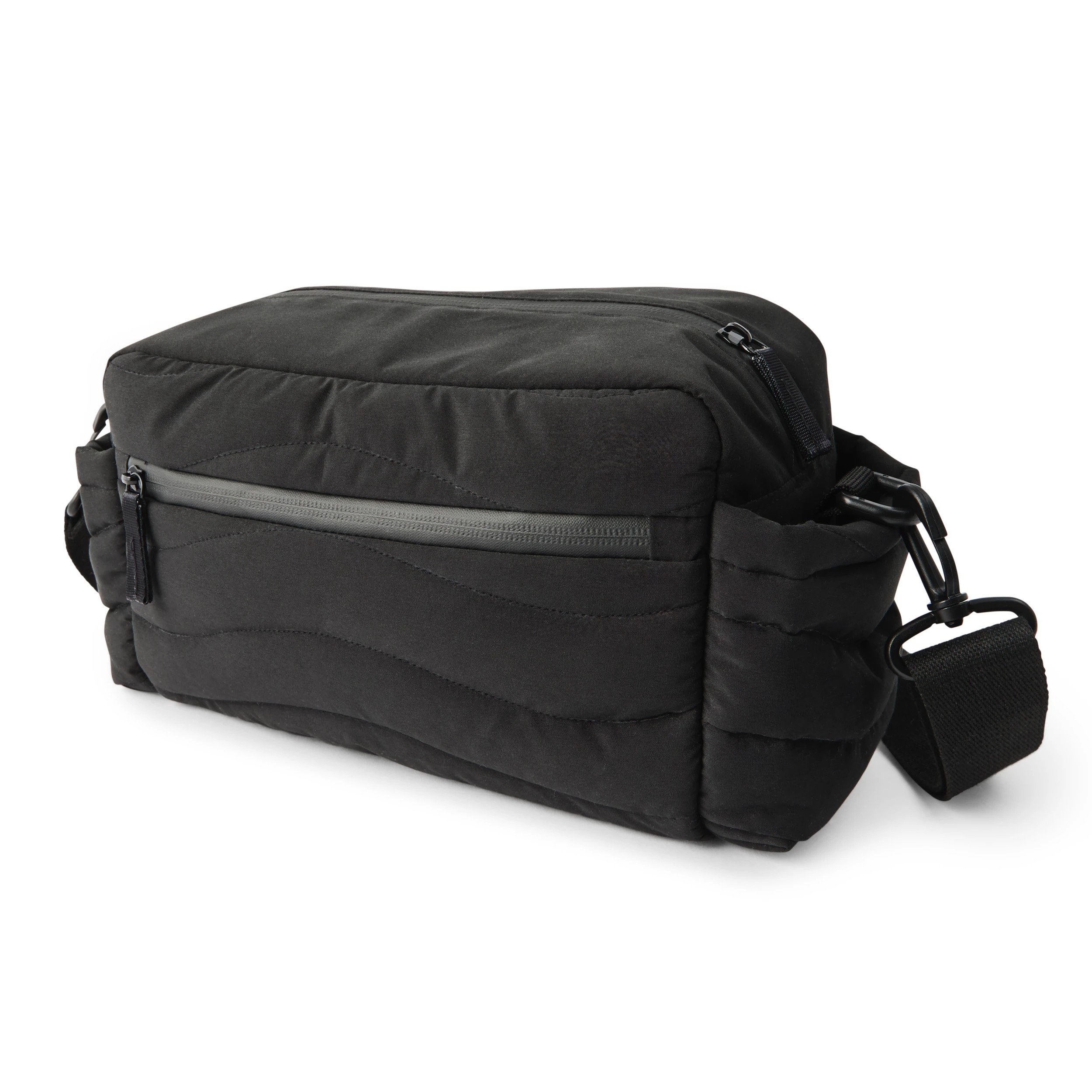 3 Quilted Stroller Caddy - Black, 3 of 10