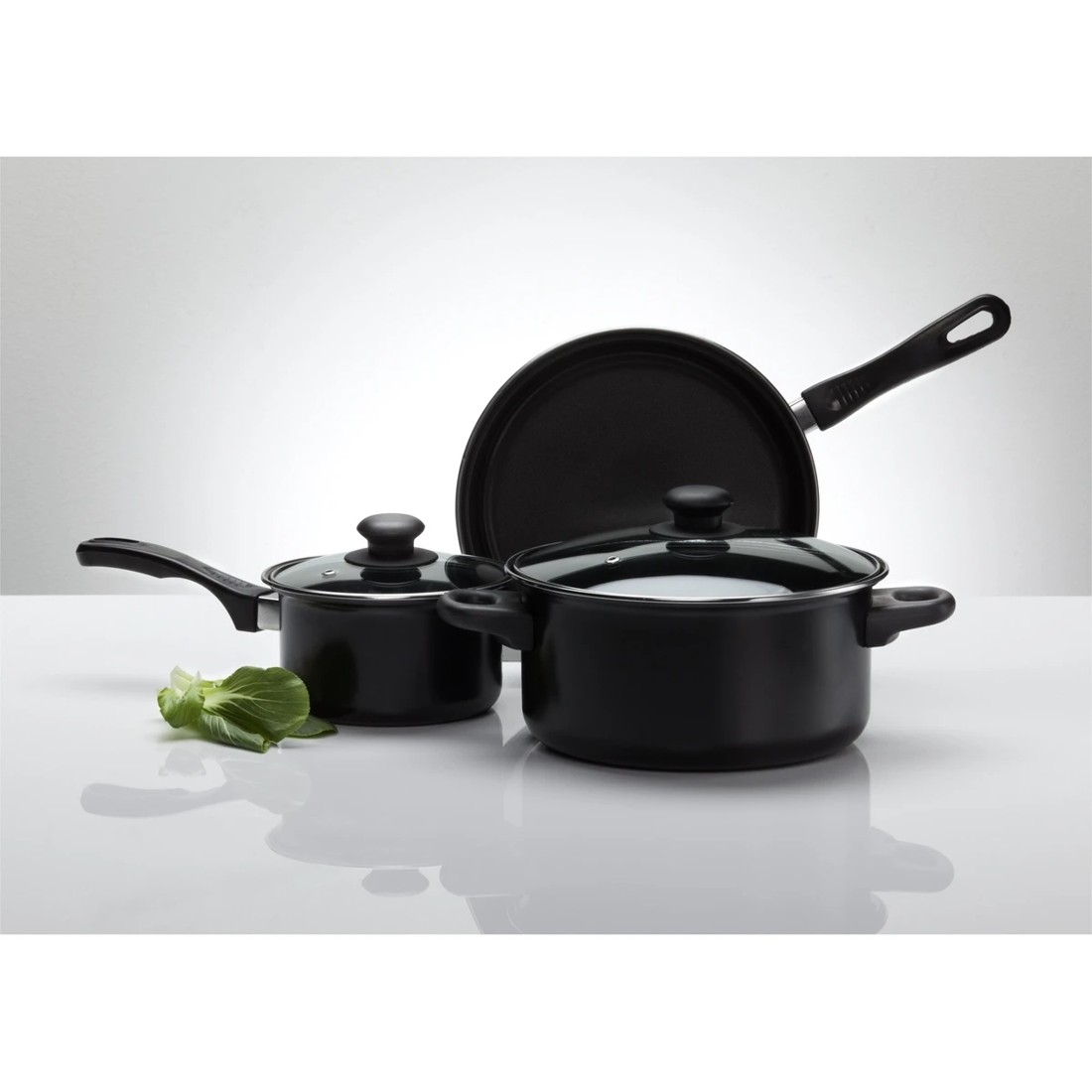 3 3 Piece Non-Stick Carbon Steel Cookware Set, 3 of 3