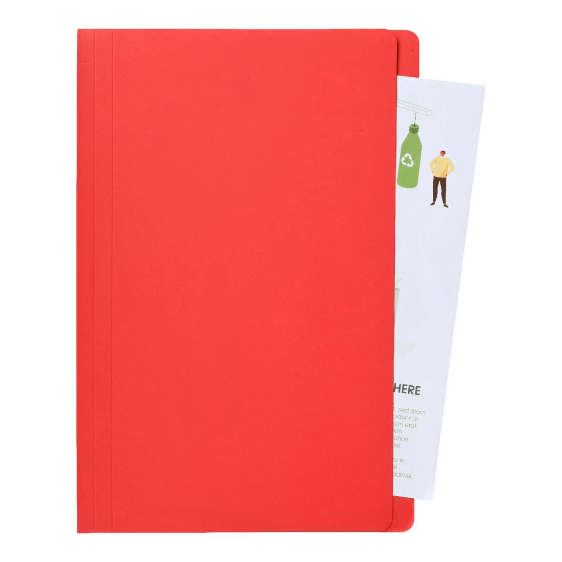 3 J.Burrows Foolscap Manila Folder Assorted 25 Pack, 3 of 4