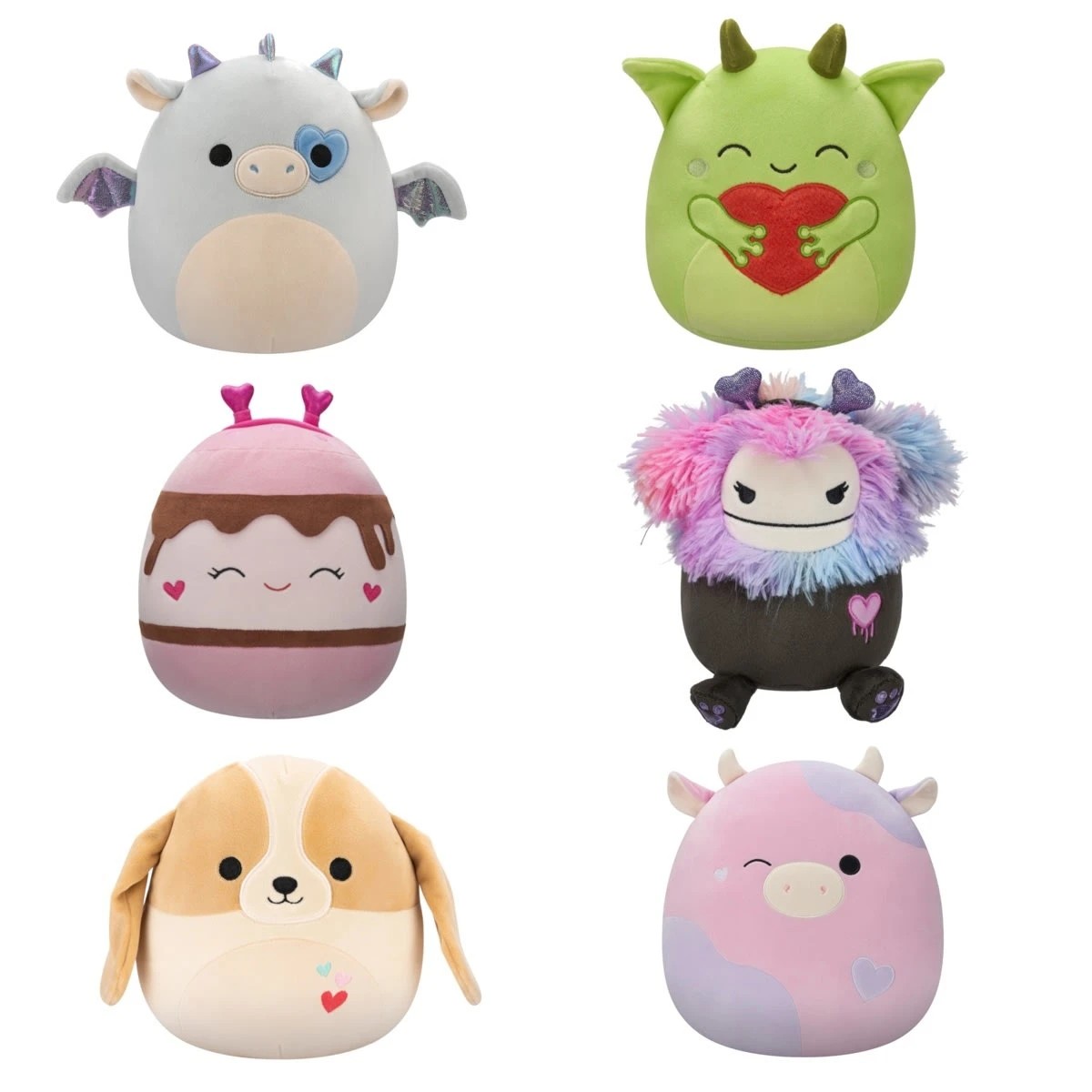 1 30cm Original Squishmallows Valentine's Day Plush Toy - Assorted, 1 of 7