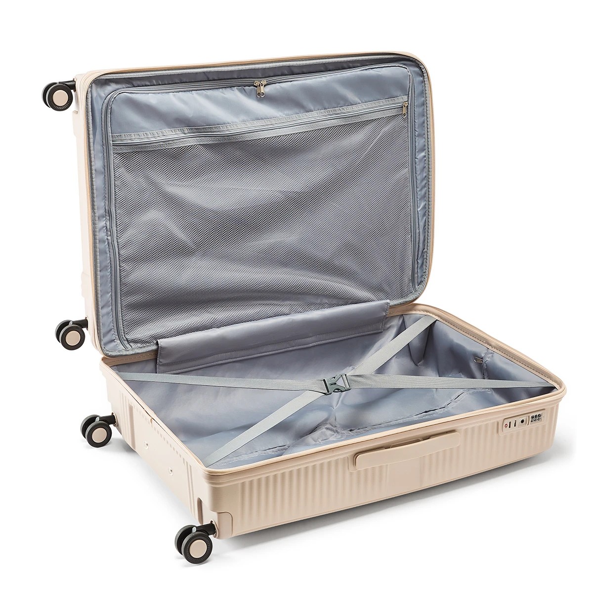 4 72cm Premium 8 Wheels Hard Case - Taupe, 4 of 7