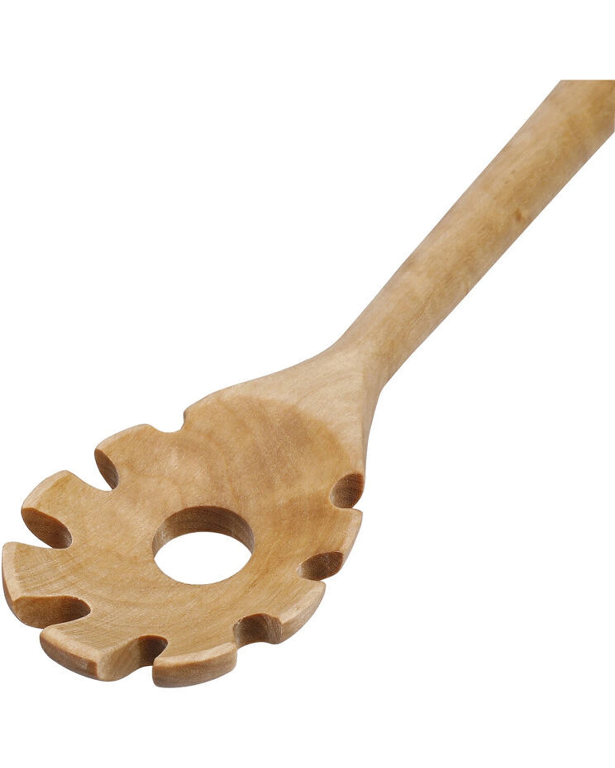 5 KitchenAid Birchwood Pasta Server 4PK Wooden Cooking Kitchen Utensil - Beige, 5 of 6