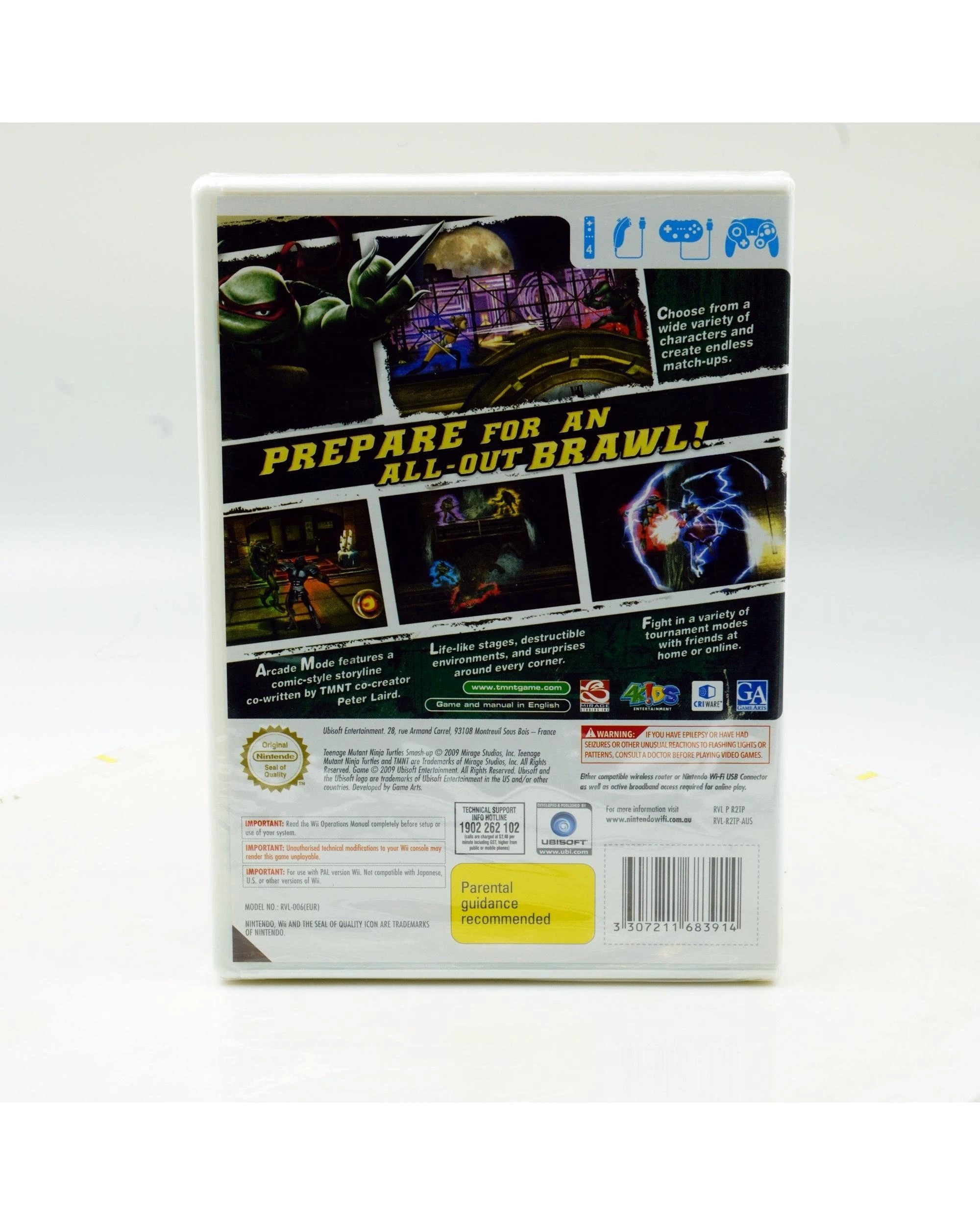 5 Teenage Mutant Ninja Turtles Smash-Up - Wii, 5 of 7