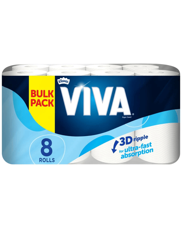 Viva Multi-Purpose Paper Towels 8 Pack