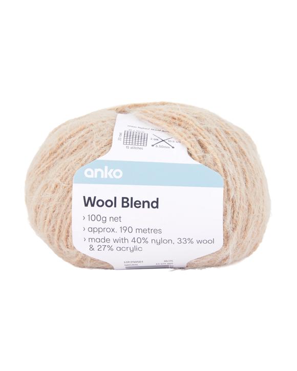Wool Blend - Natural