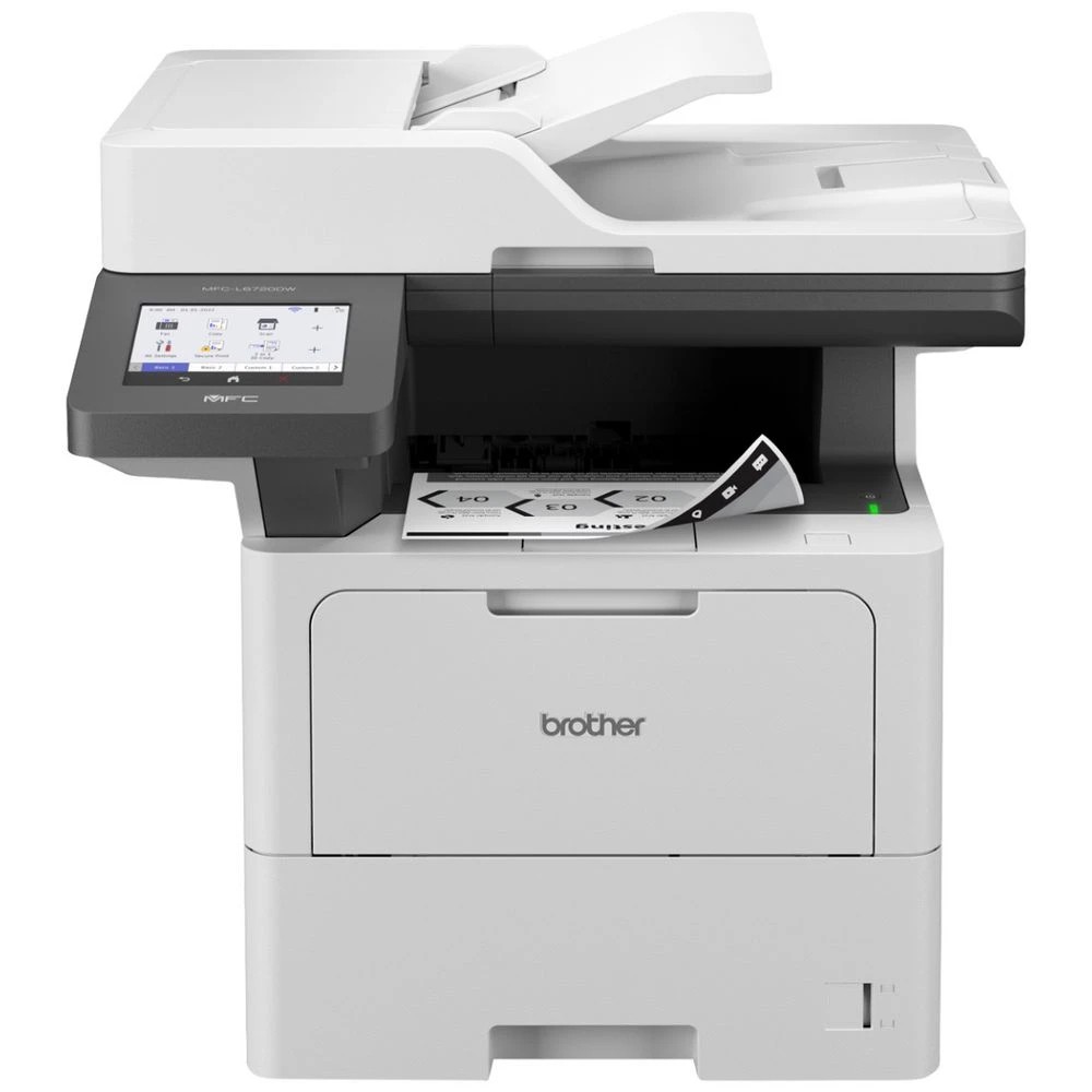 1 Brother MFC-L6720DW Multifunction Mono Laser Printer, 1 of 8