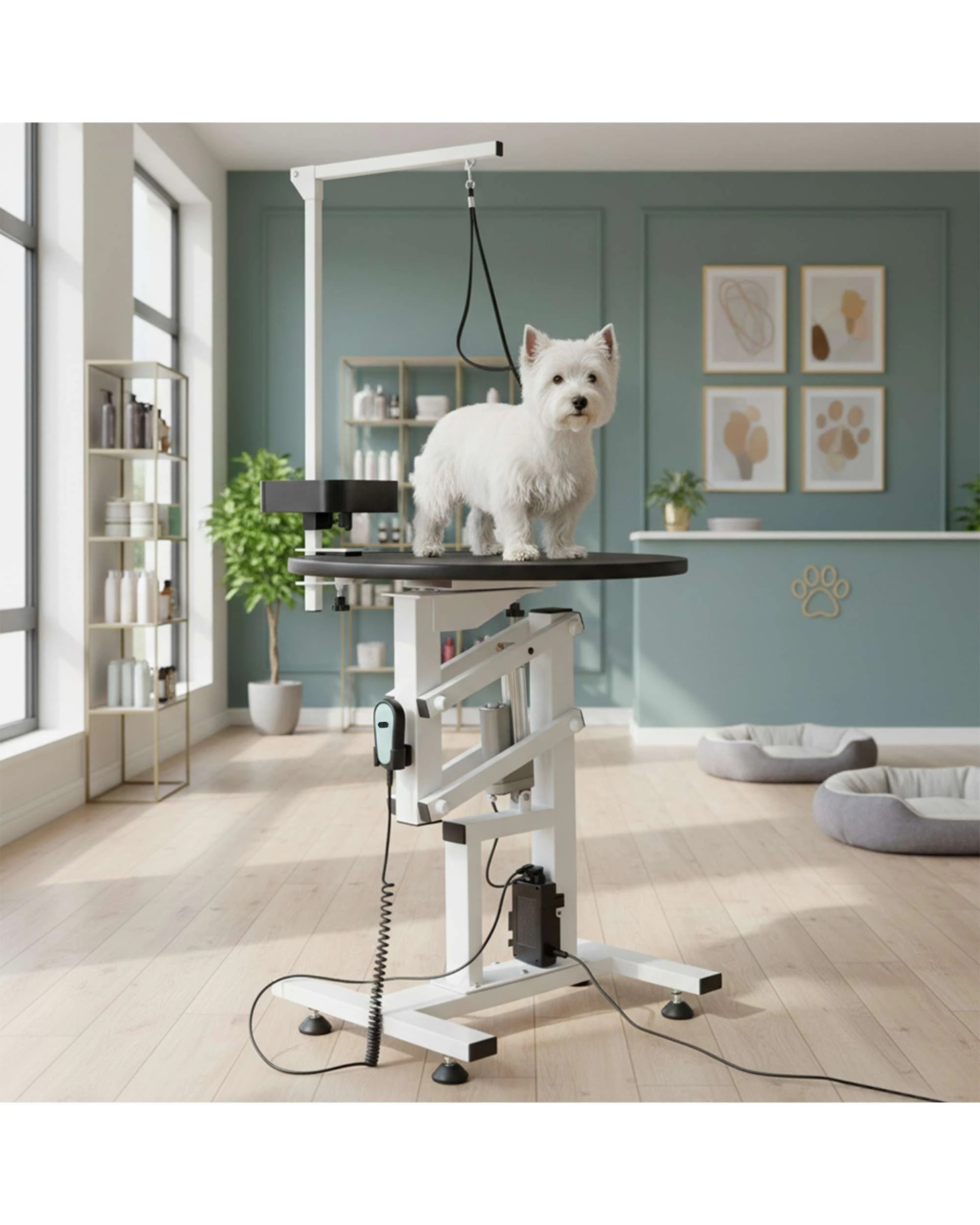 3 Advwin Electric Pet Grooming Table Dog Grooming Station, 3 of 9