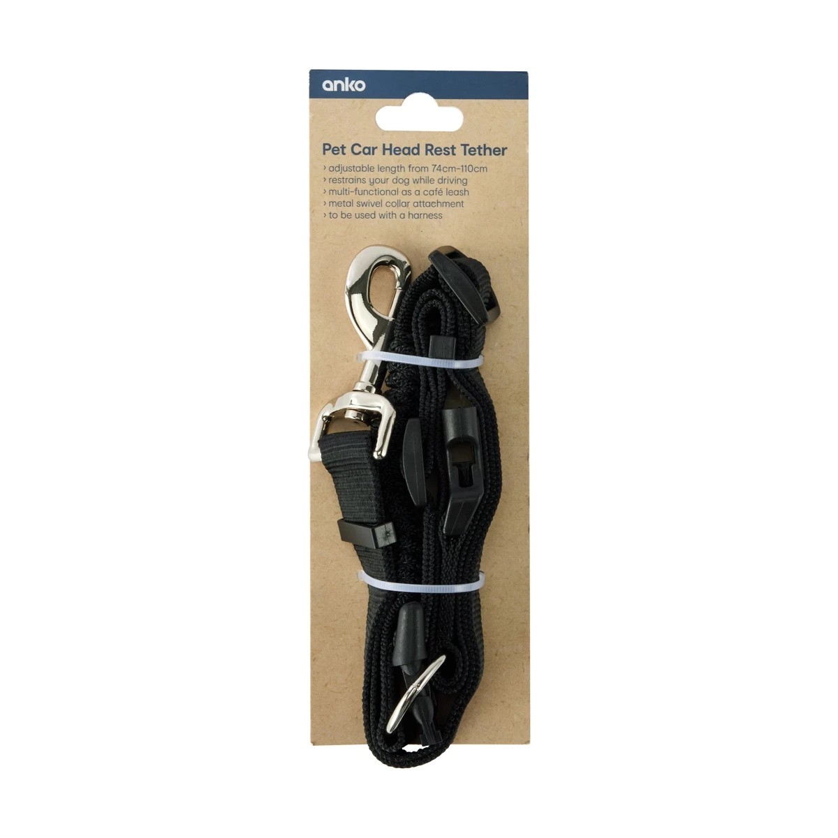 9 Pet Car Head Rest Tether, 9 of 9