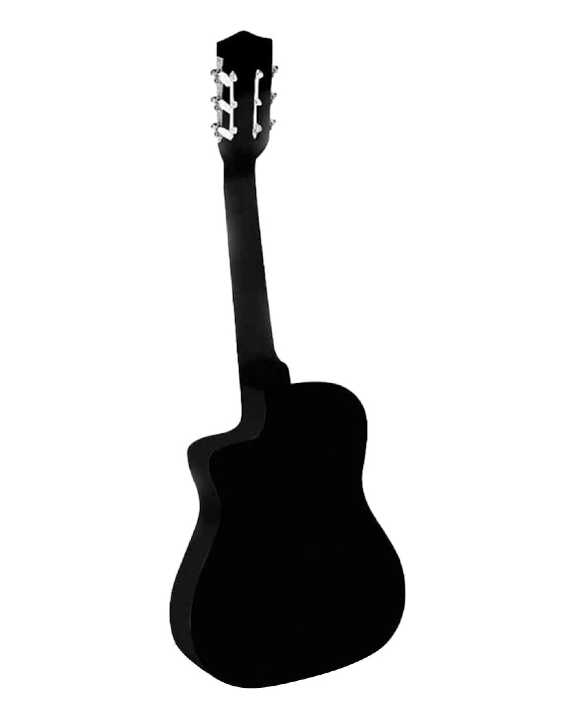 2 Karrera Childrens Acoustic Cutaway Wooden Strings Guitar Ideal Kids Gift Half Size Musical Instrument, 2 of 5