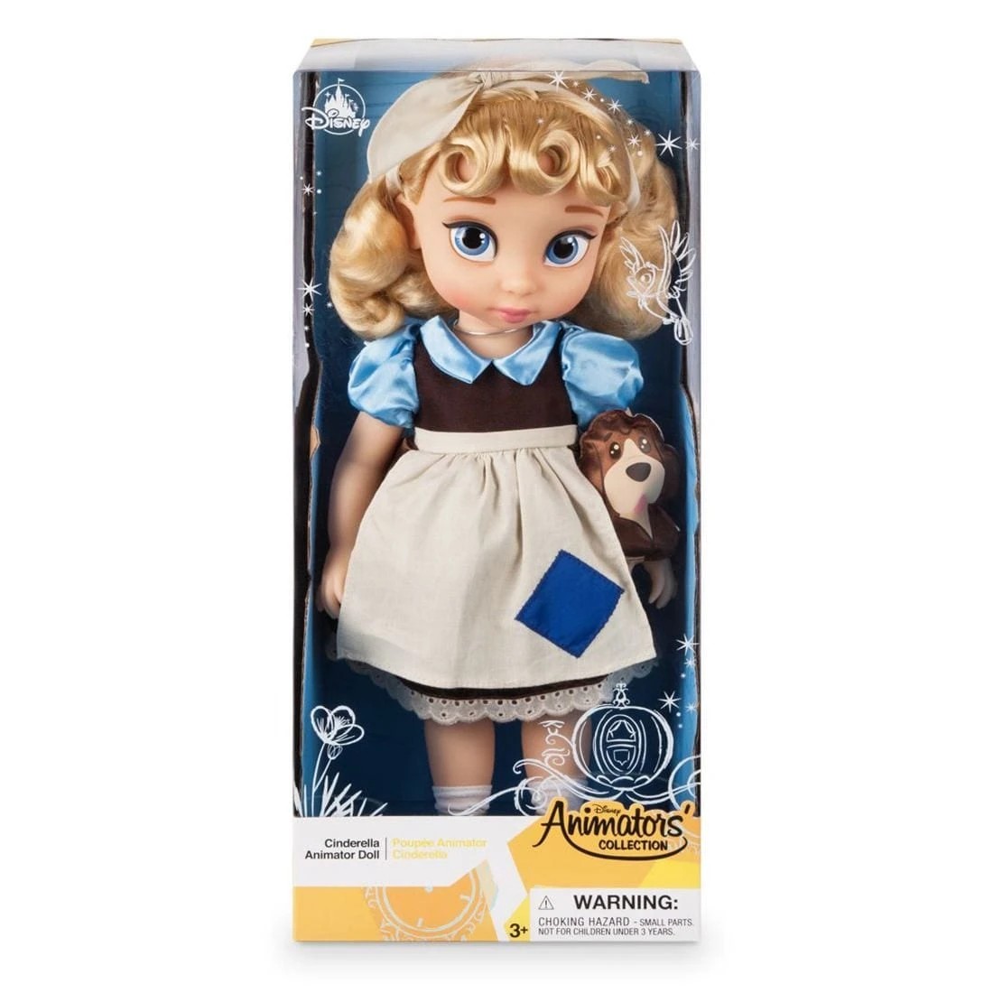 4 Disney Animators' Collection Cinderella Doll , 41cm - Brown, 4 of 4