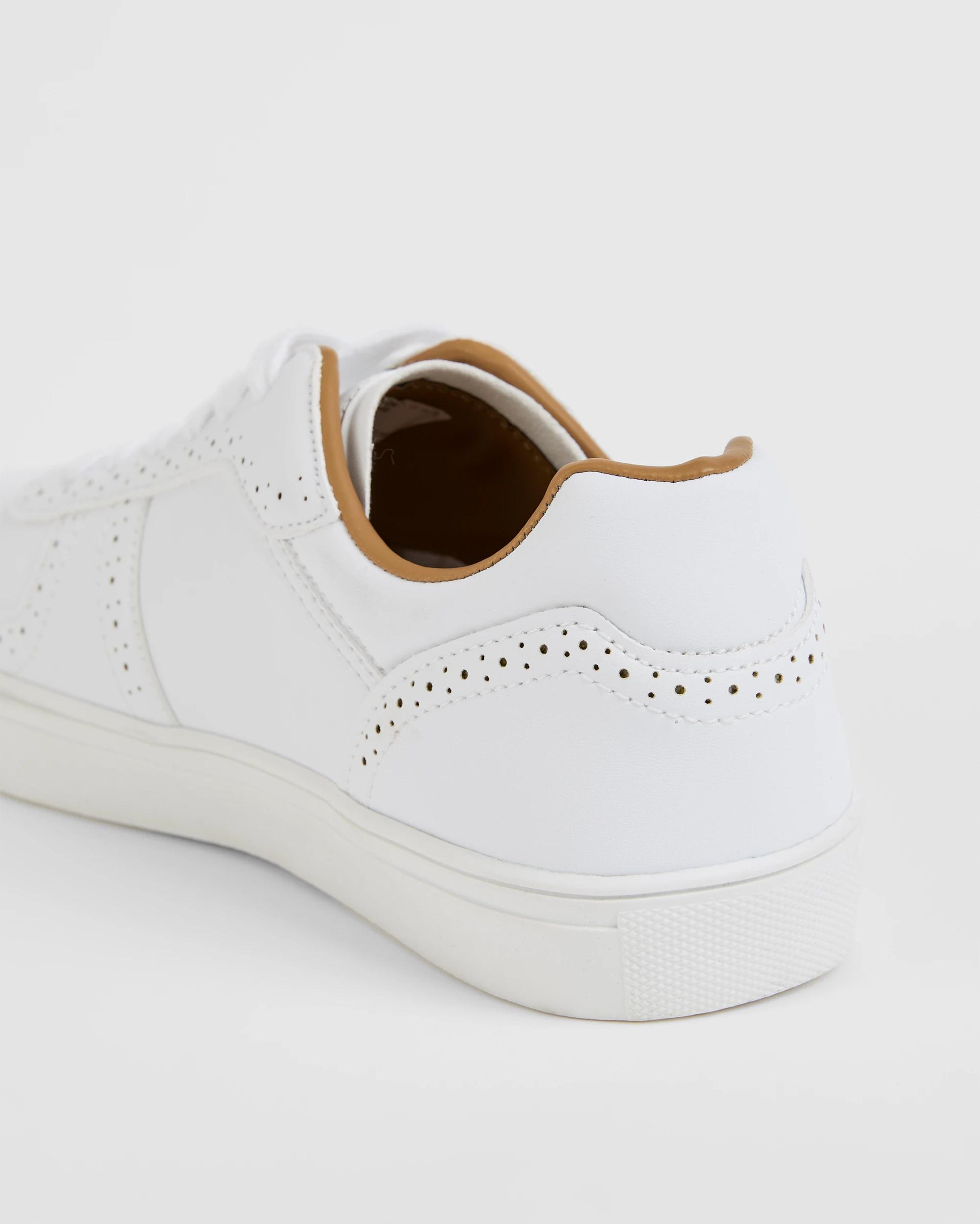 3 Target Man Broque Sneakers WHITE, 3 of 3