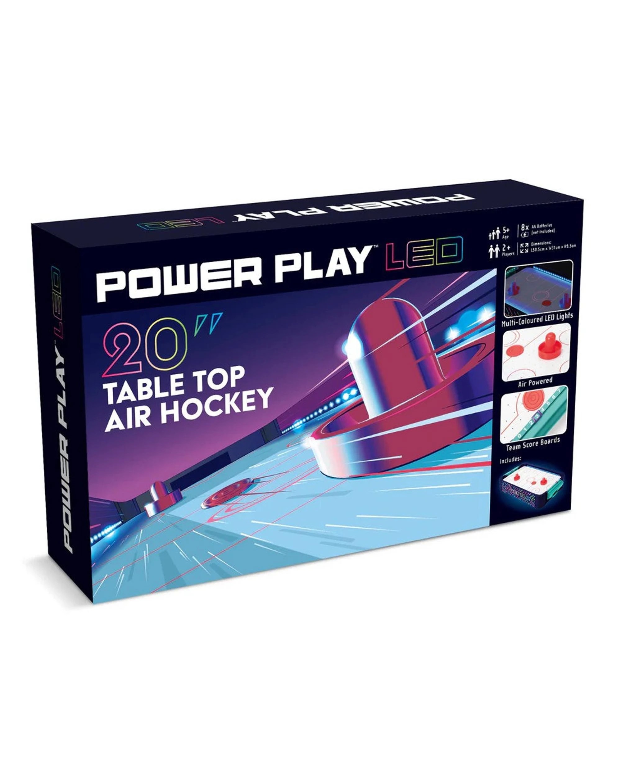 1 Power Play LED 20 " Air Hockey Table, 1 of 6
