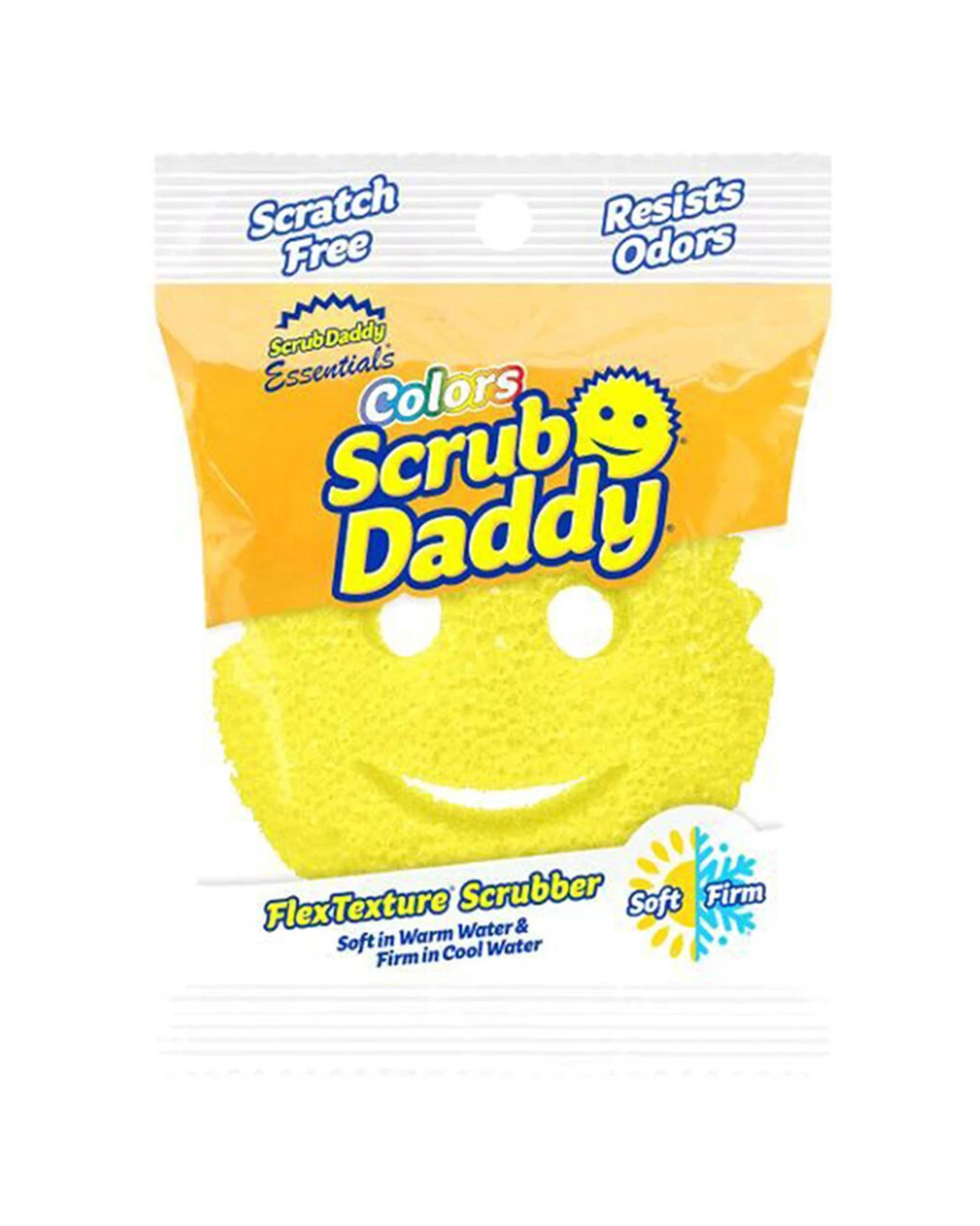 2 Scrub Daddy 12PK Essentials Flex Texture Non-Scratch Scrubber - Yellow, 2 of 2