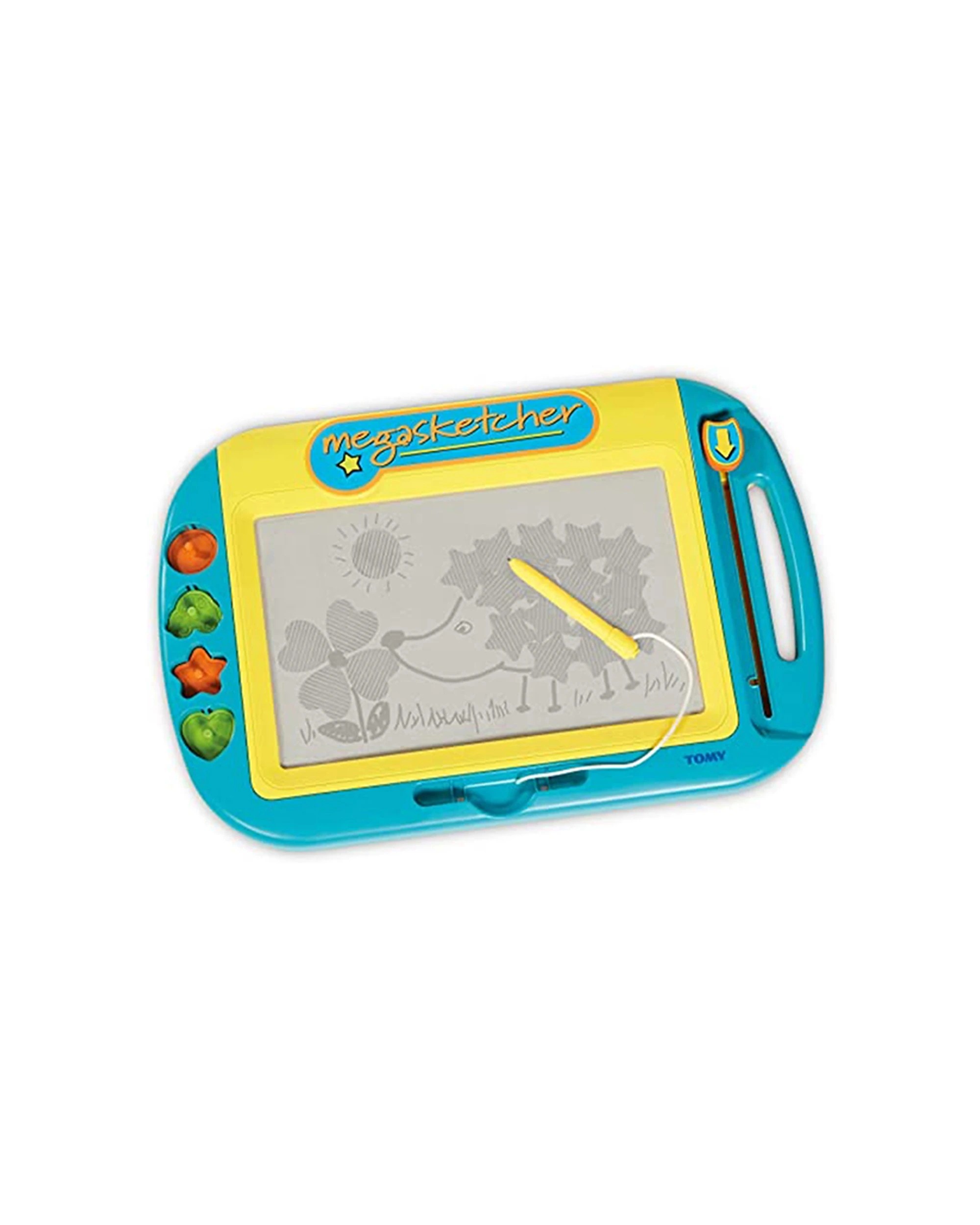 1 Tomy Megasketcher Motorised Magnetic Drawing Board 40 By 31.8cm Kids 3 Plus - Multi, 1 of 3