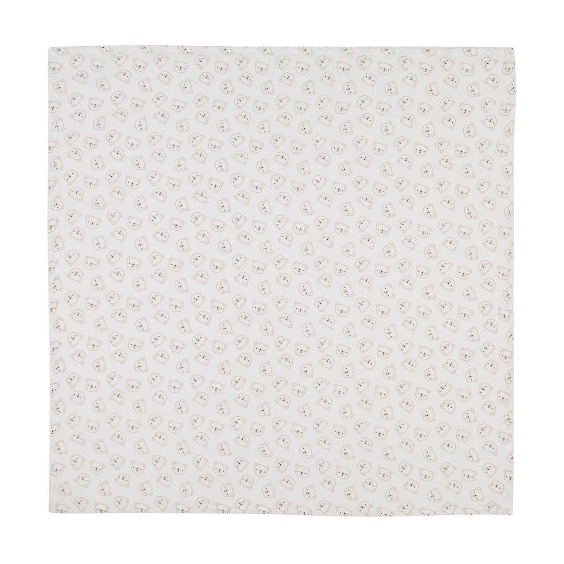 6 3 Pack Organic Cotton Muslin Wraps - Bears, 6 of 6