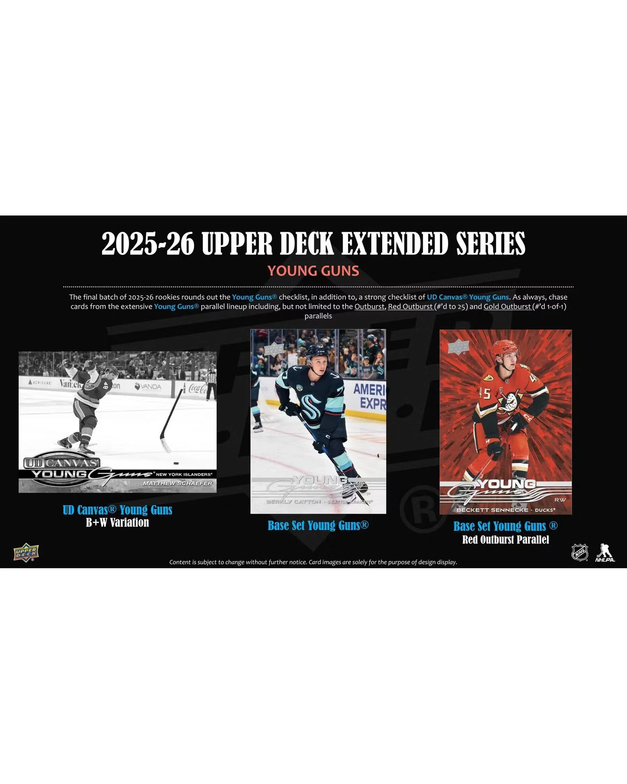 5 Upper Deck 2025/2026 NHL Extended Series Hockey Hobby Pack, 5 of 8