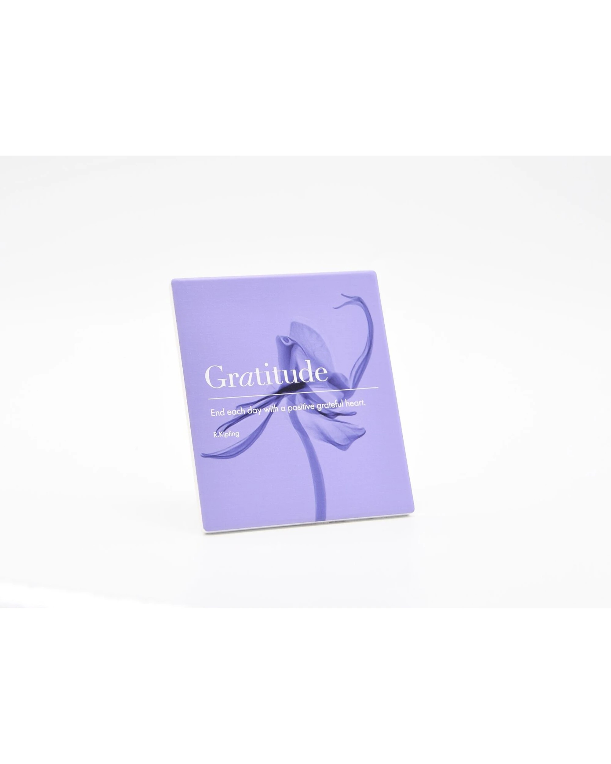 2 Bramble Bay 2PK Inspirational Home Decor Wall Plaque With Gratitude Quote - Purple, 2 of 3