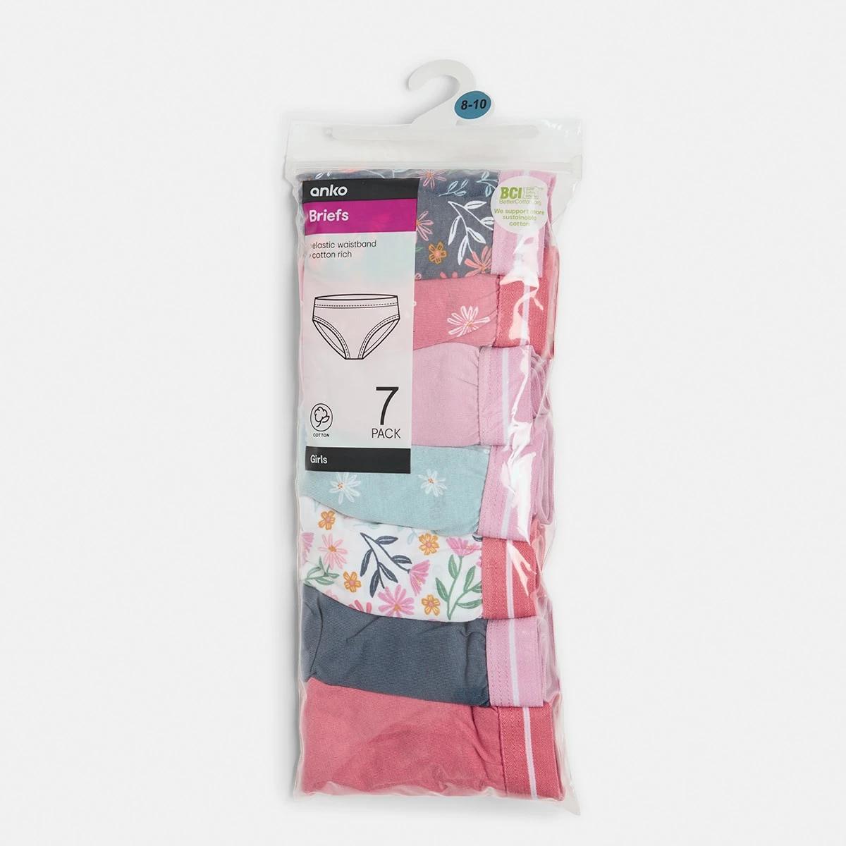 10 7 Pack Print Briefs Vntgfloral, 10 of 10