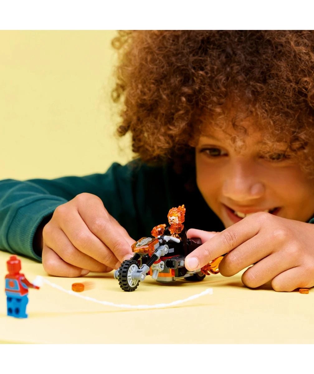 8 LEGO Super Heroes Spider-Man vs. Ghost Rider Motorcycle 76335, 8 of 10