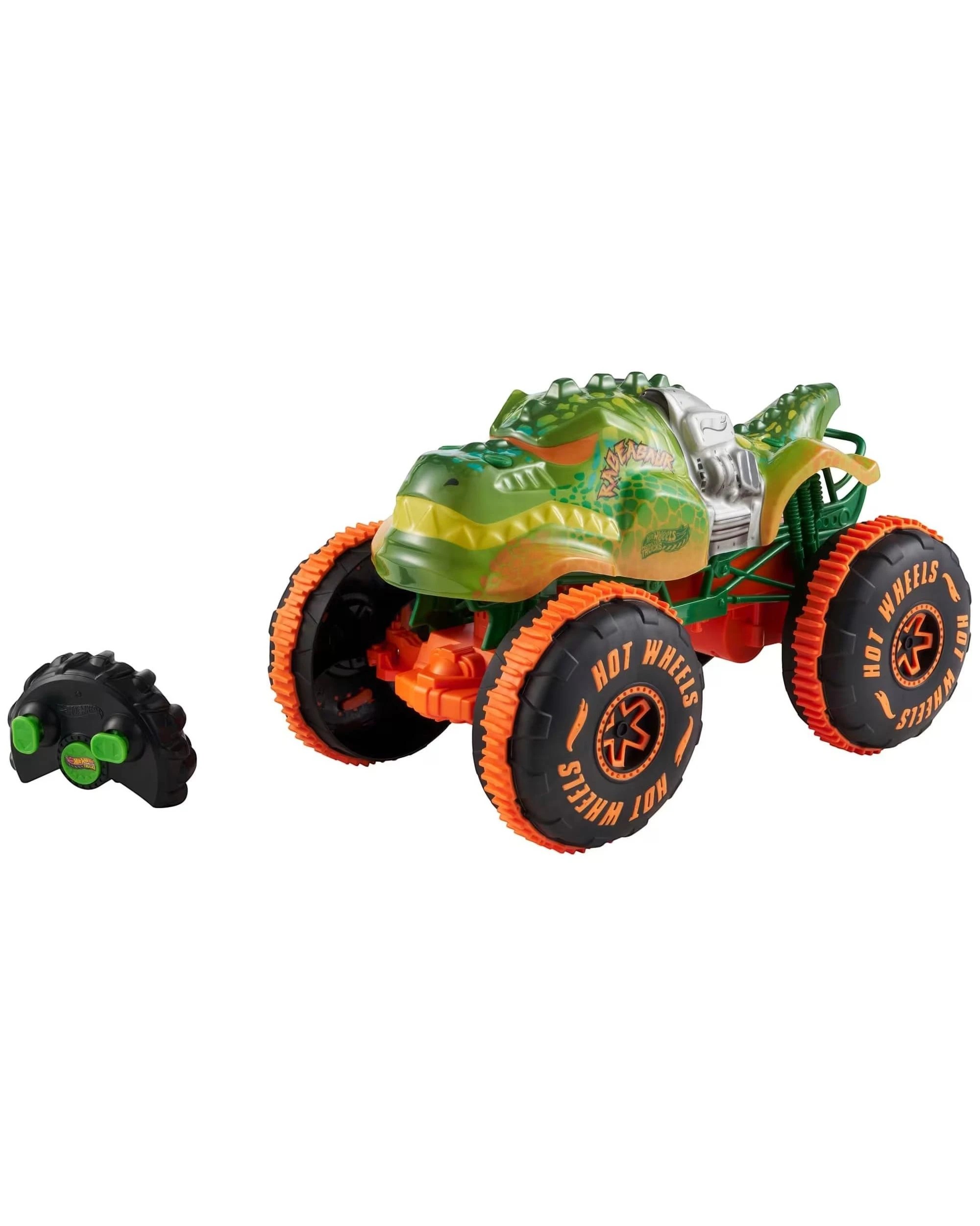 4 Hot Wheels Monster Trucks Sharks VS Dinos Ragesaur Remote Control Vehicle, 4 of 5