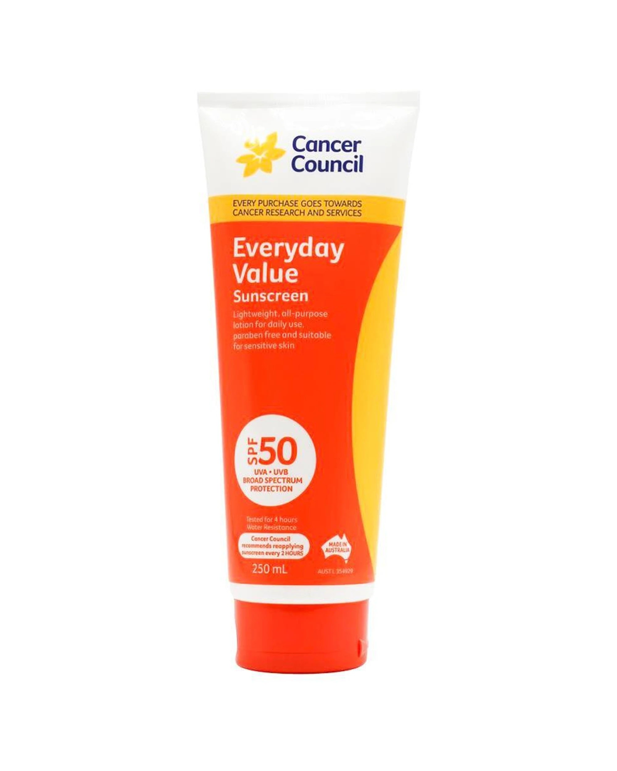 2 Cancer Council 4PK Everyday Value Sunscreen SPF50 Lotion 250ml - Multi, 2 of 4