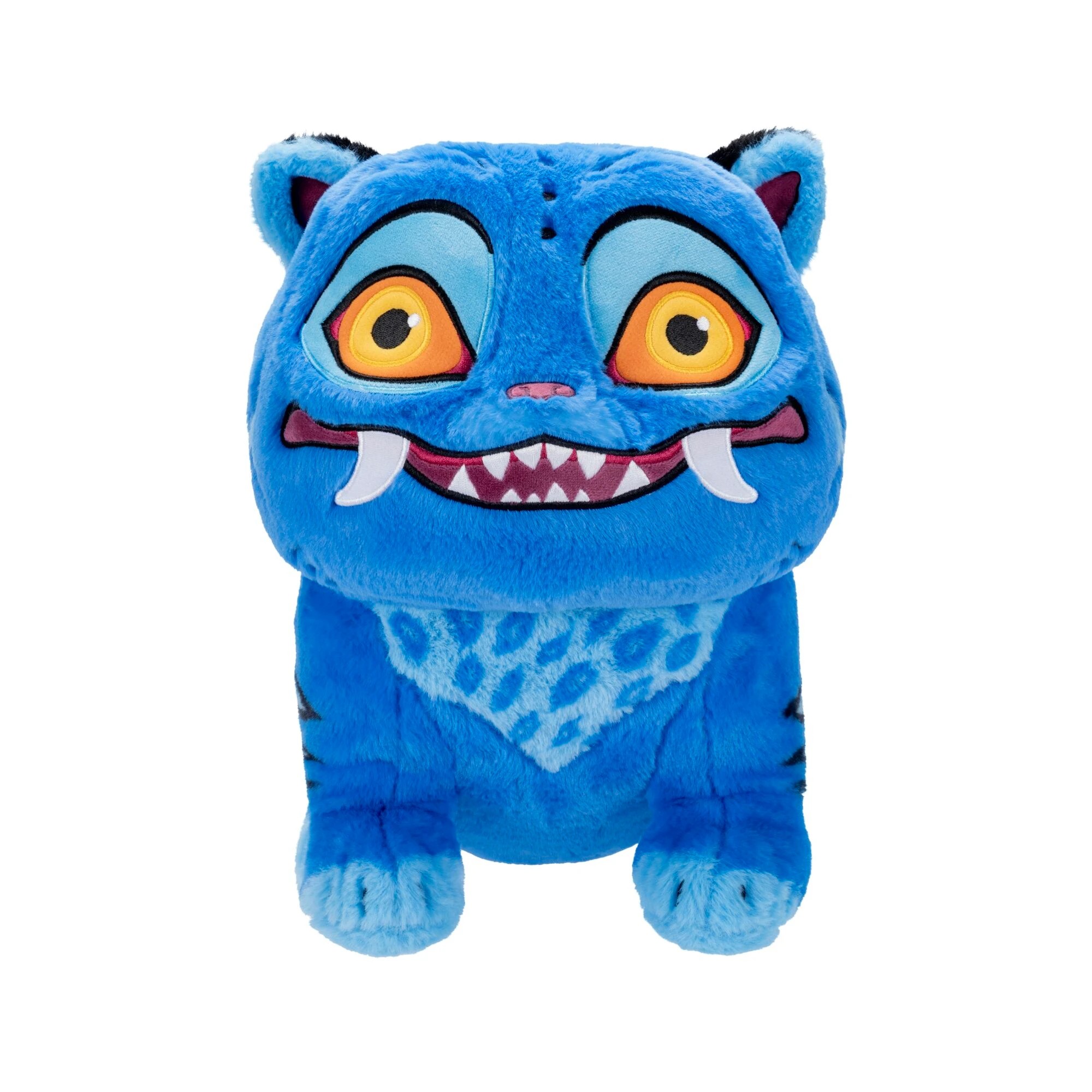 1 30cm KPop Demon Hunters Derpy Tiger Sitting Plush, 1 of 6