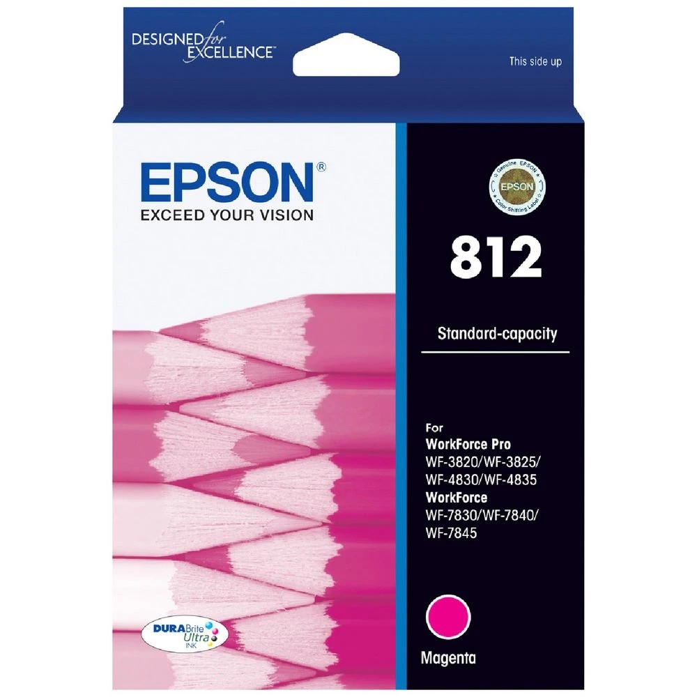 1 Epson 812 DURABrite Ultra Magenta Ink Cartridge, 1 of 1