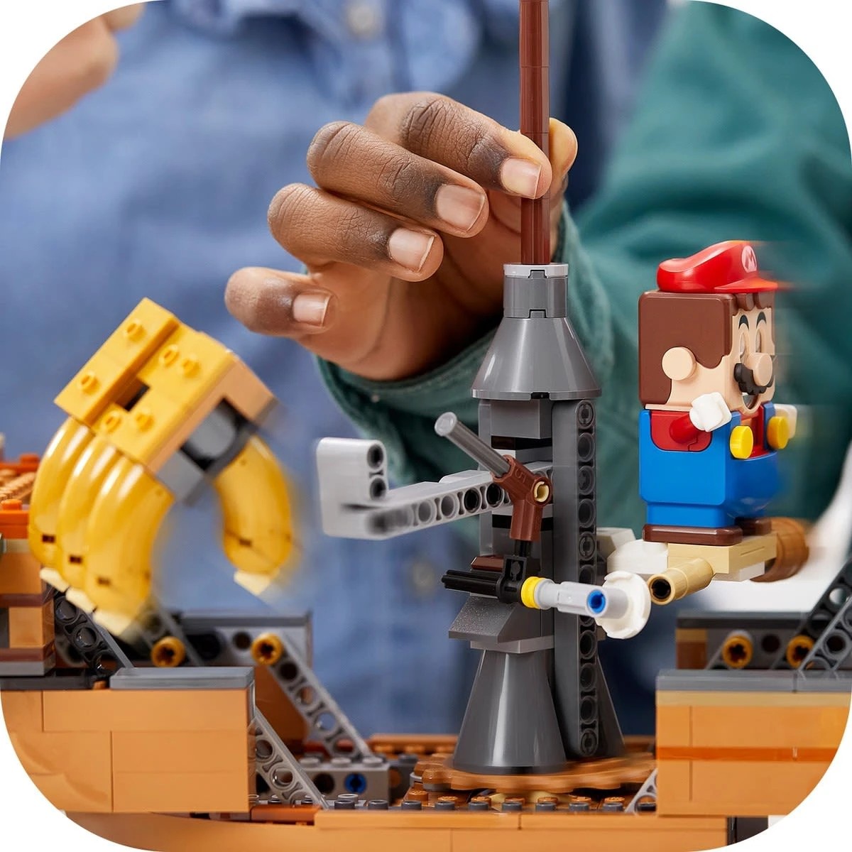 9 LEGO Super Mario Bowser’s Airship Expansion Set 71391, 9 of 10