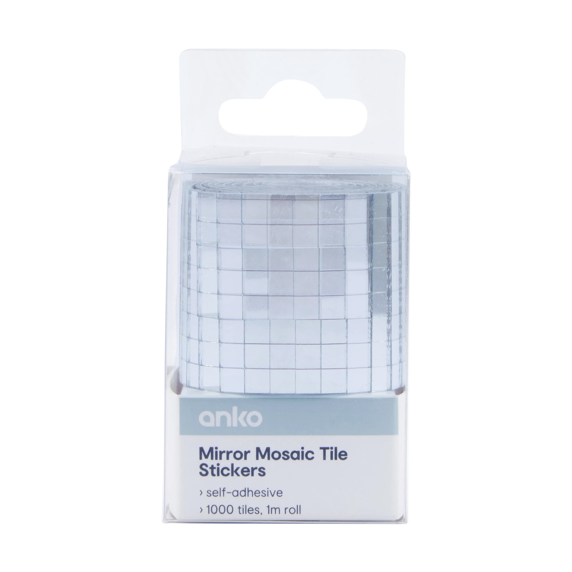 6 Mirror Mosaic Tile Stickers, 6 of 7