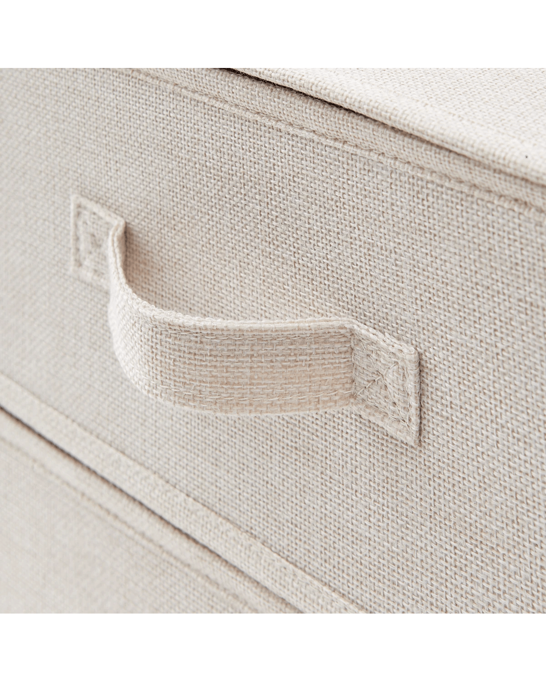 6 Linen Look Drawer Set - Beige, 6 of 9