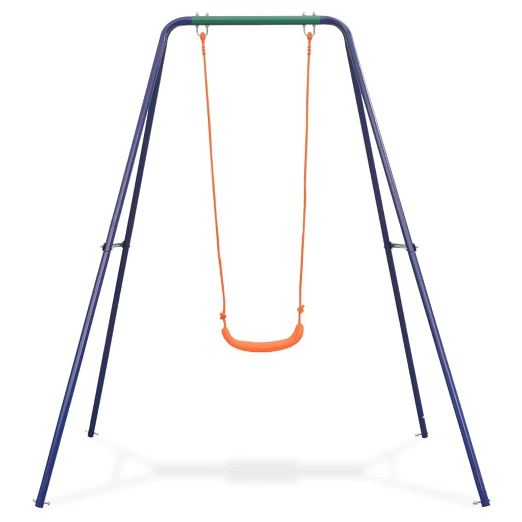 2 Vidaxl Swing Play Swing - Orange, 2 of 8