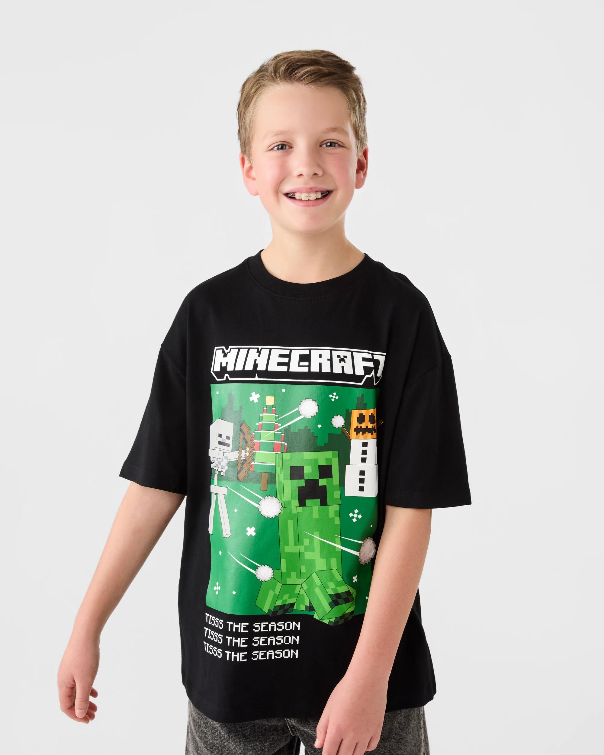 1 Minecraft License Christmas T-shirt Minecraft, 1 of 7
