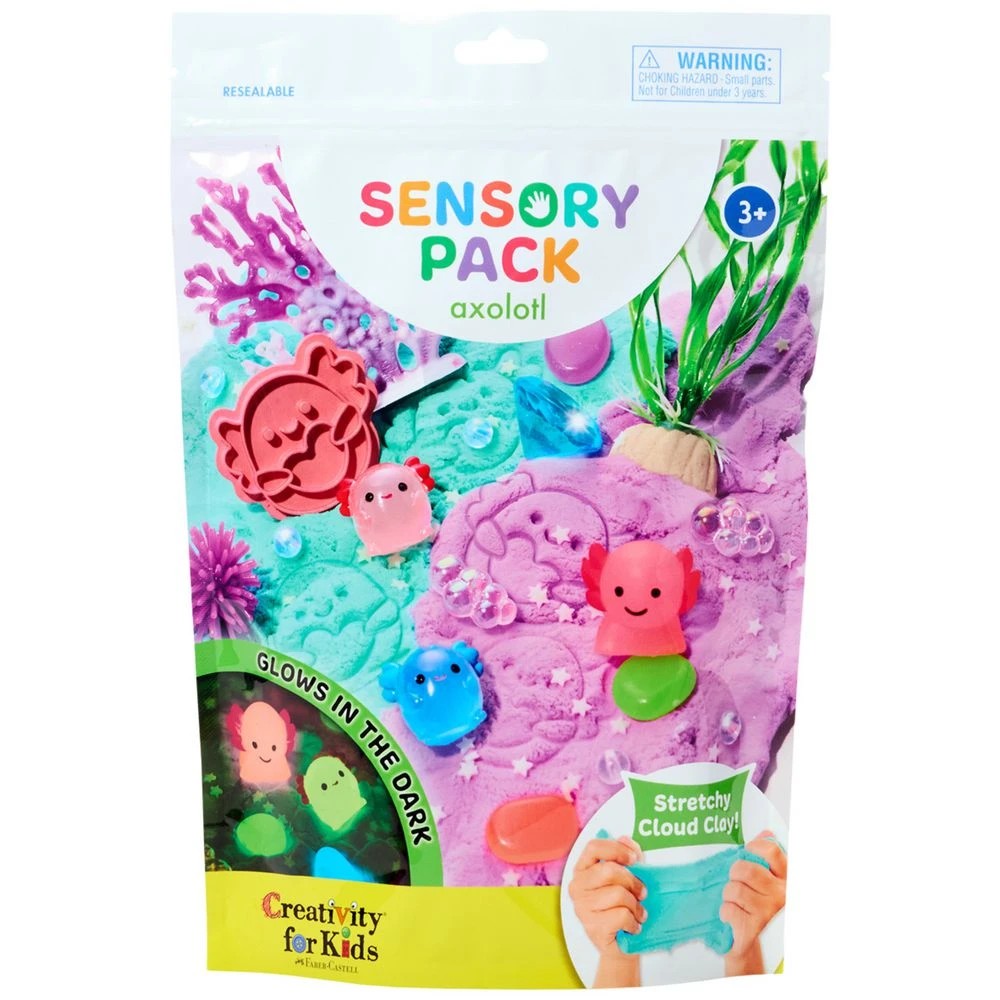 1 Creativity for Kids Sensory Pack Axolotl, 1 of 5
