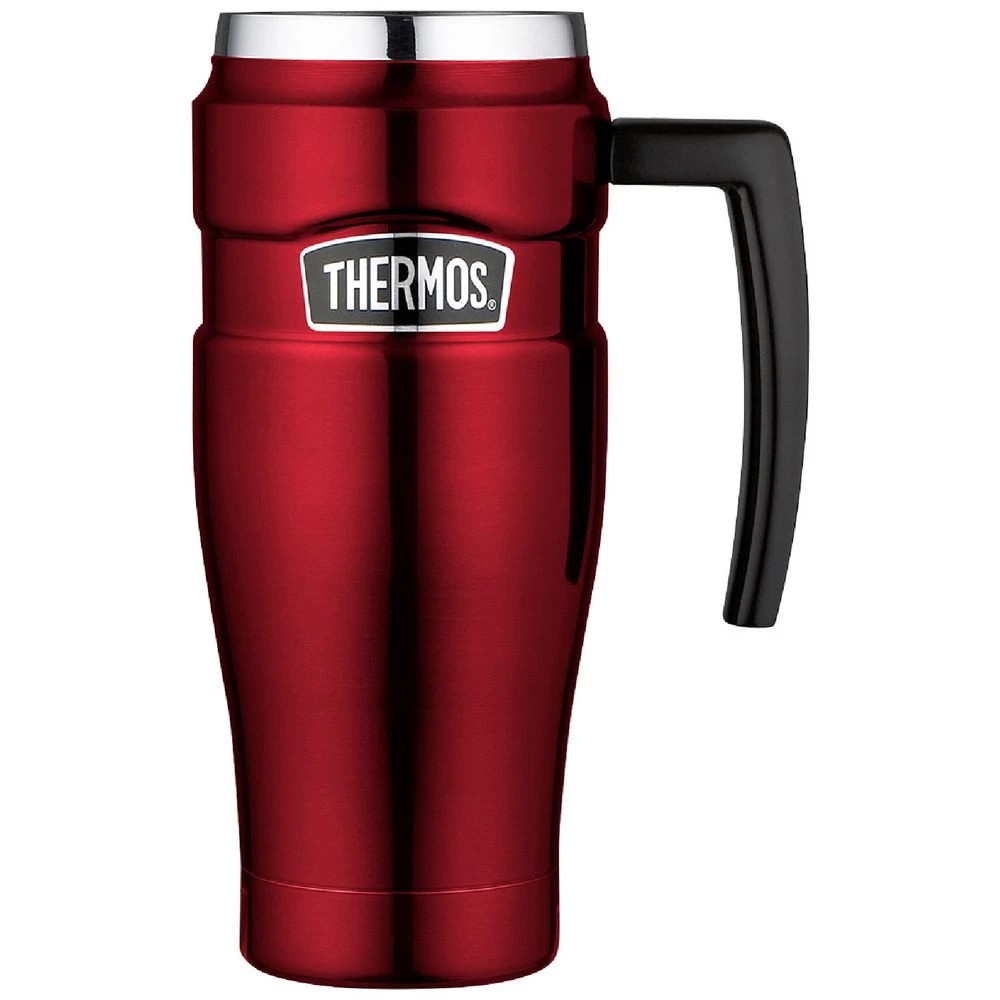 1 Thermos Vacuum Insulated Travel Mug 470mL Red, 1 of 1