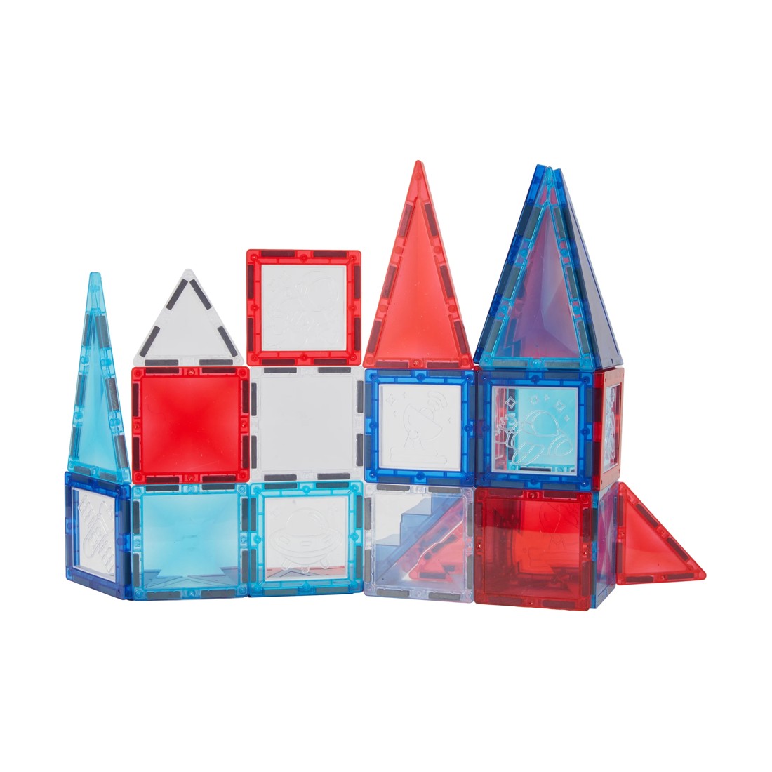 4 47 Piece Magnetics Paint Your Own Space Playset, 4 of 10
