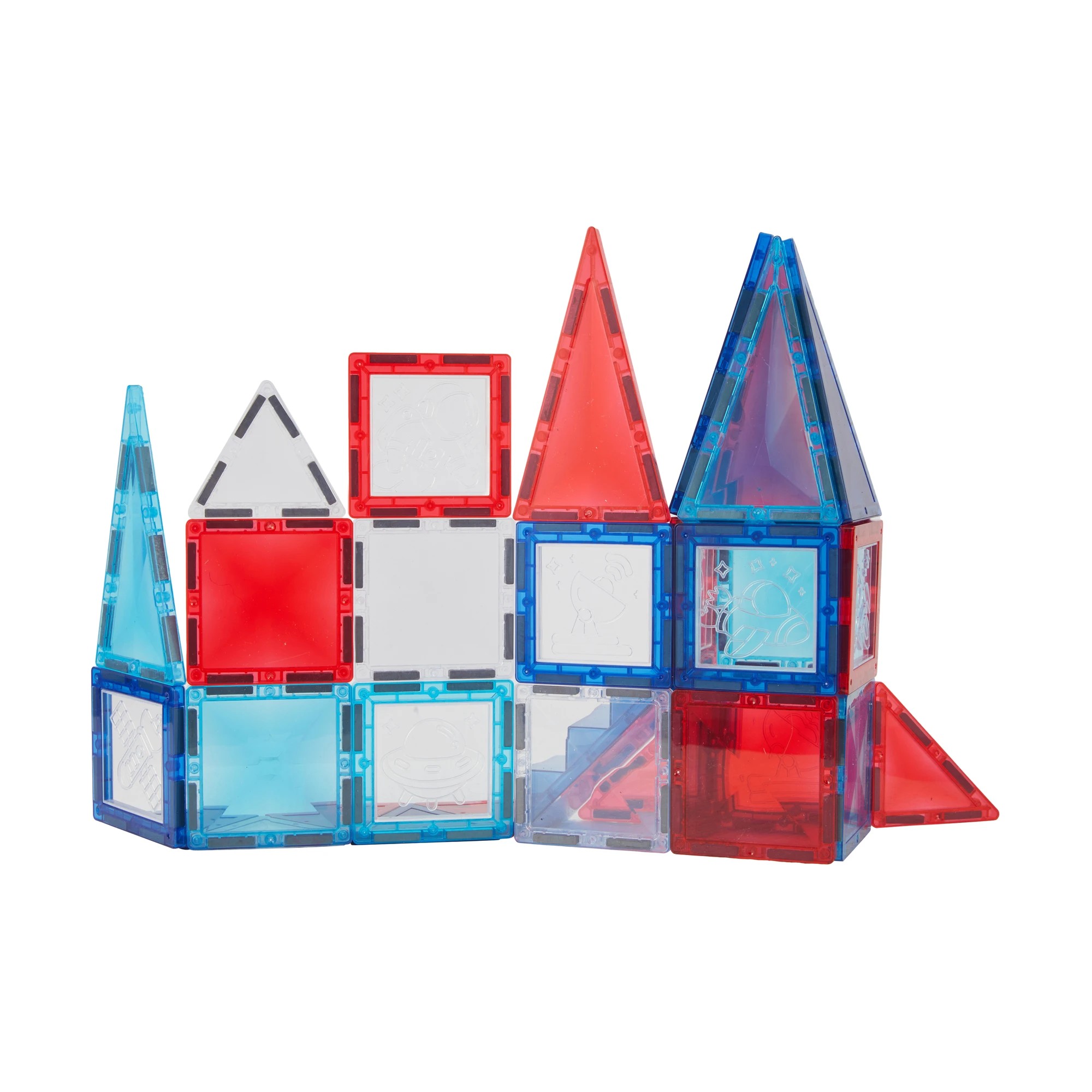 4 47 Piece Magnetics Paint Your Own Space Playset, 4 of 10