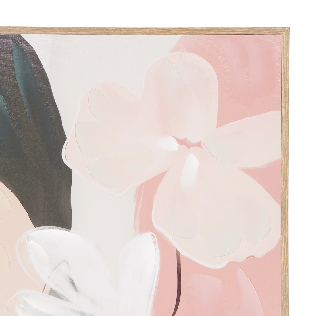 2 Painterly Botanical Framed Canvas - 90cm x 60cm, 2 of 5